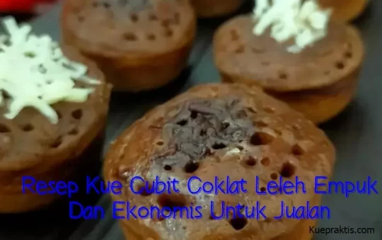 Resep Kue Cubit Coklat Leleh Empuk Dan Ekonomis Untuk Jualan